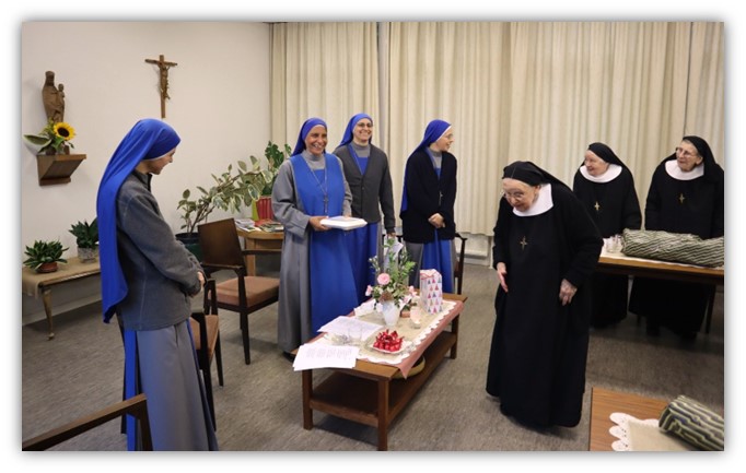 Celebration of 15 years with the Benedictine Sisters